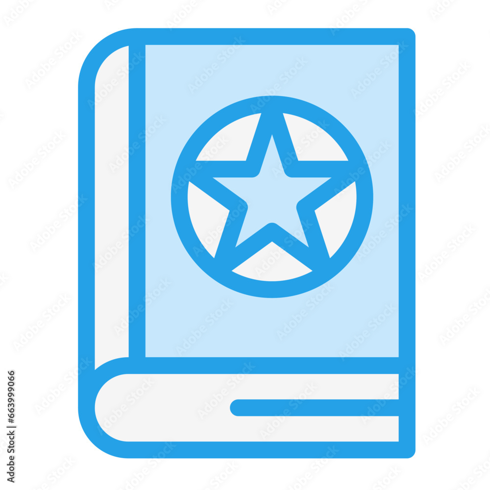 Magic book Vector Icon Design Illustration Magic book Vector Icon Design Illustration