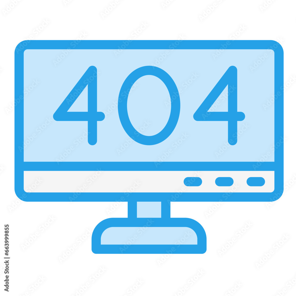 404 Error Vector Icon Design Illustration 404 Error Vector Icon Design Illustration