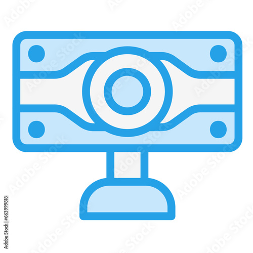 Webcam Vector Icon Design Illustration