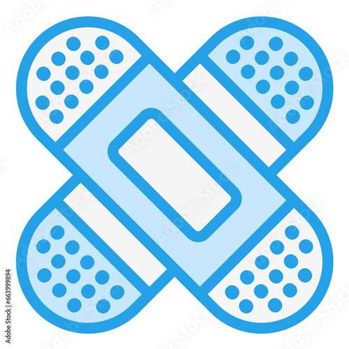 Band Aid Vector Icon Design Illustration