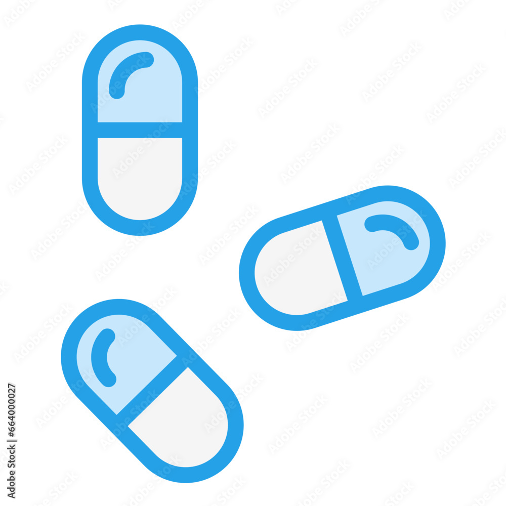 Capsule Vector Icon Design Illustration Capsule Vector Icon Design Illustration