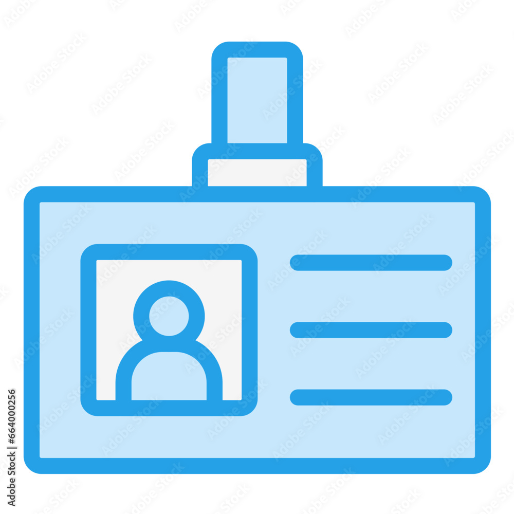Identification Vector Icon Design Illustration Identification Vector Icon Design Illustration