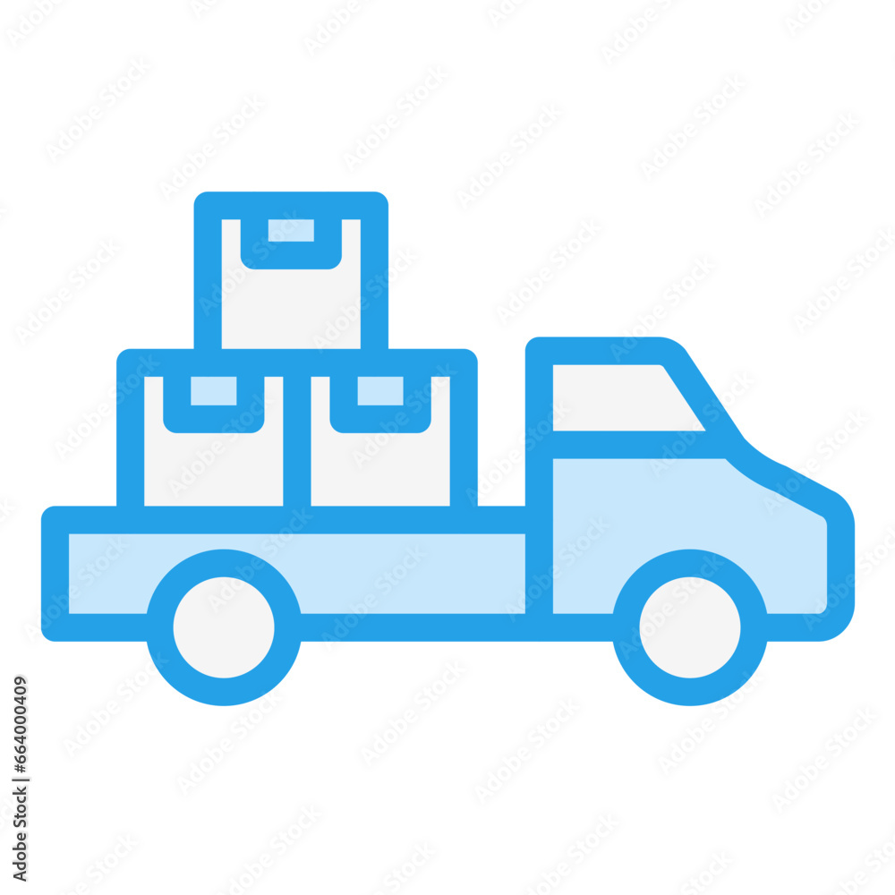 Delivery Truck Vector Icon Design Illustration Delivery Truck Vector Icon Design Illustration