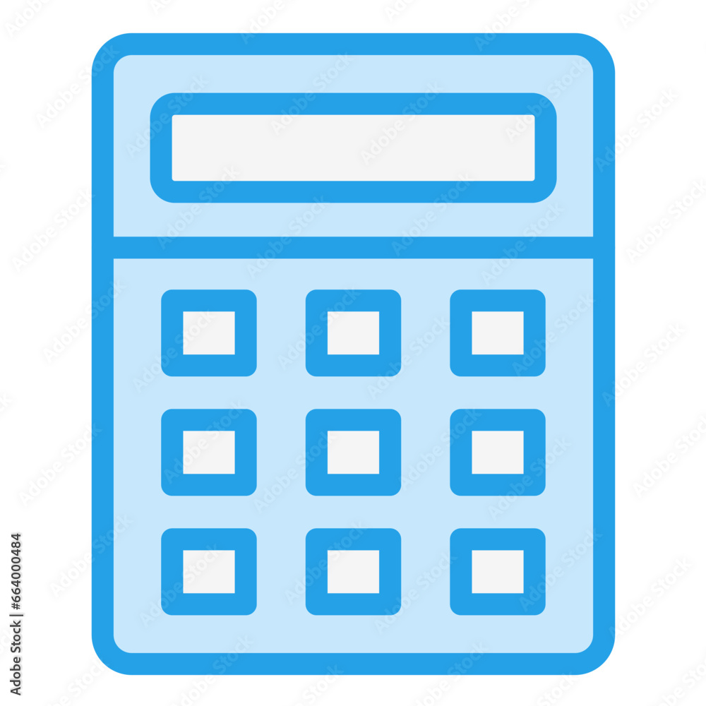Calculator Vector Icon Design Illustration Calculator Vector Icon Design Illustration