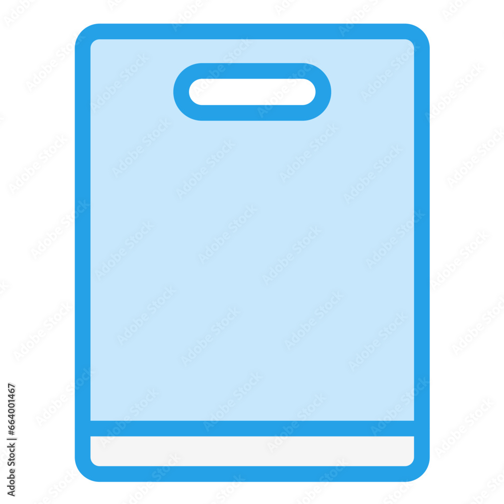 Cutting Board Vector Icon Design Illustration Cutting Board Vector Icon Design Illustration