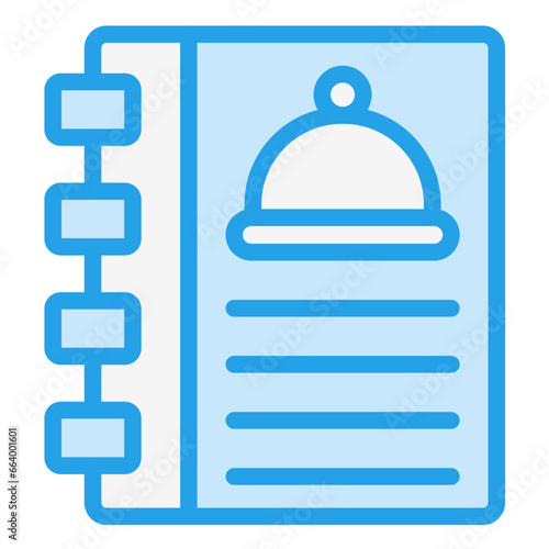 Cookbook Vector Icon Design Illustration