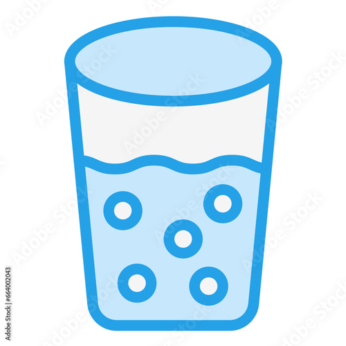 Shot Glass Vector Icon Design Illustration