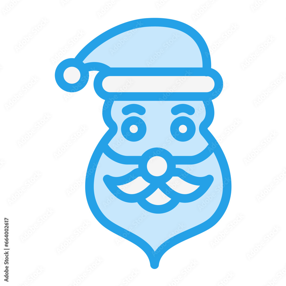 Santa claus Vector Icon Design Illustration Santa claus Vector Icon Design Illustration