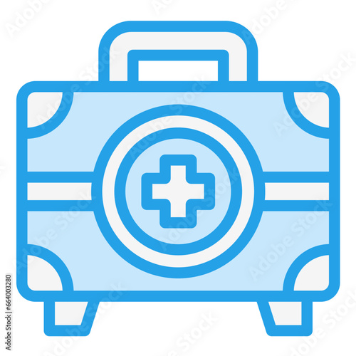 Medical Box Vector Icon Design Illustration