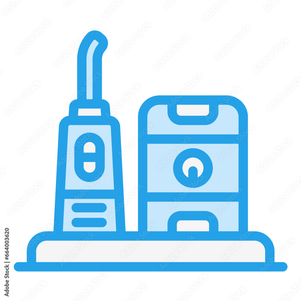 Dental Irrigator Vector Icon Design Illustration Dental Irrigator Vector Icon Design Illustration