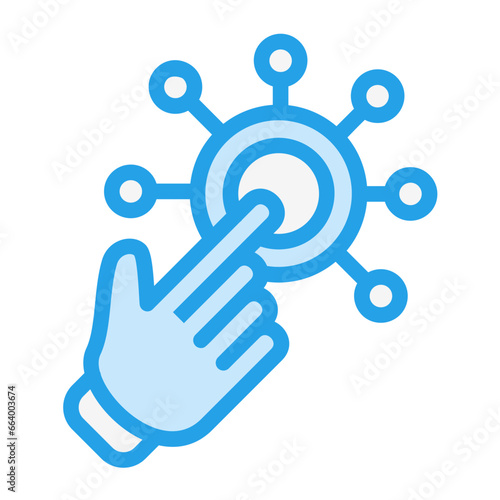 Interaction Vector Icon Design Illustration