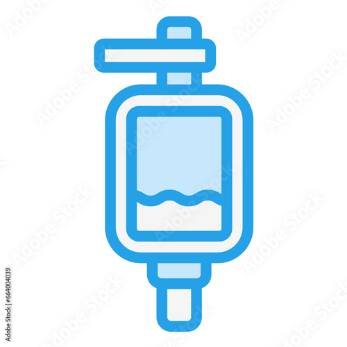 Urinal Vector Icon Design Illustration