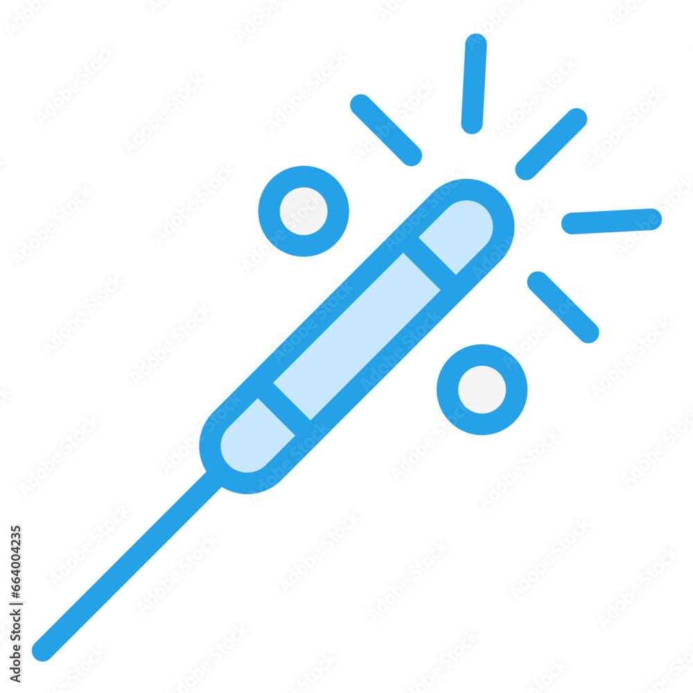Bengal Light Vector Icon Design Illustration Bengal Light Vector Icon Design Illustration