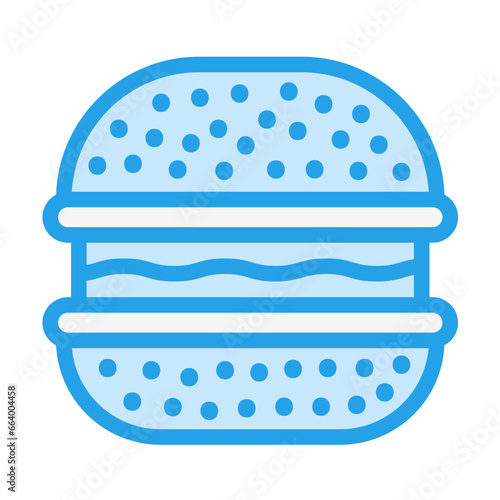 Macaroons Vector Icon Design Illustration