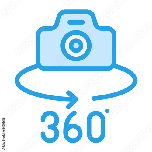 Panorama Vector Icon Design Illustration