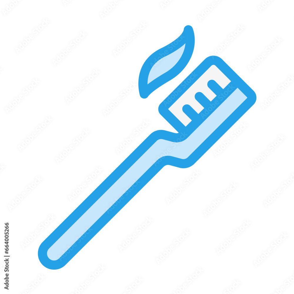 Tooth Brush Vector Icon Design Illustration Tooth Brush Vector Icon Design Illustration