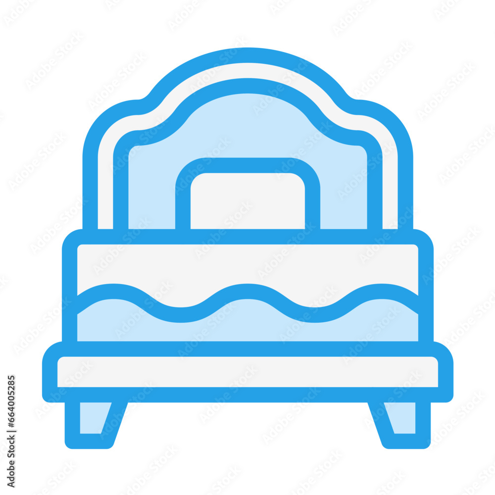 Bed Vector Icon Design Illustration Bed Vector Icon Design Illustration