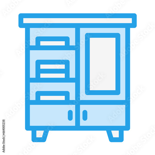Dressing Room Vector Icon Design Illustration