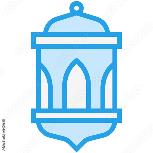 Lantern Vector Icon Design Illustration