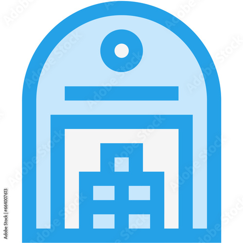Warehouse Vector Icon Design Illustration