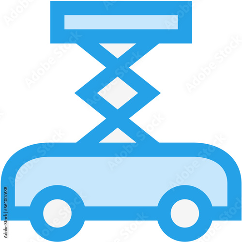 Car Jack Vector Icon Design Illustration