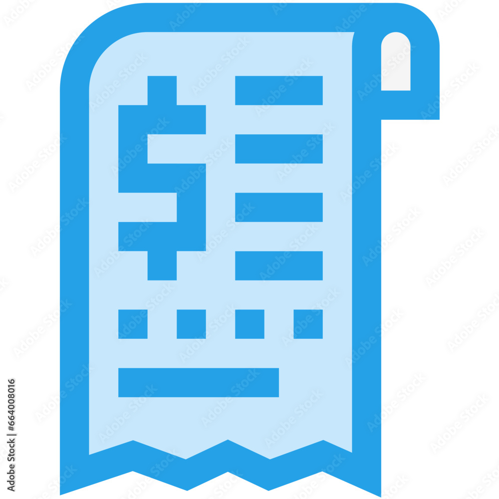 Bill Vector Icon Design Illustration Bill Vector Icon Design Illustration