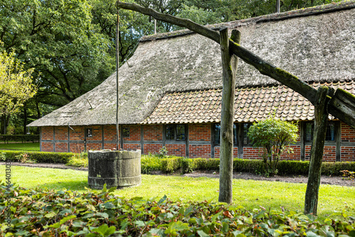 Open-air museum Ammerland farmhouses, Bad Zwischenahn, Germany photo