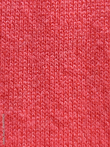 pink knitted jersey, warm texture for background