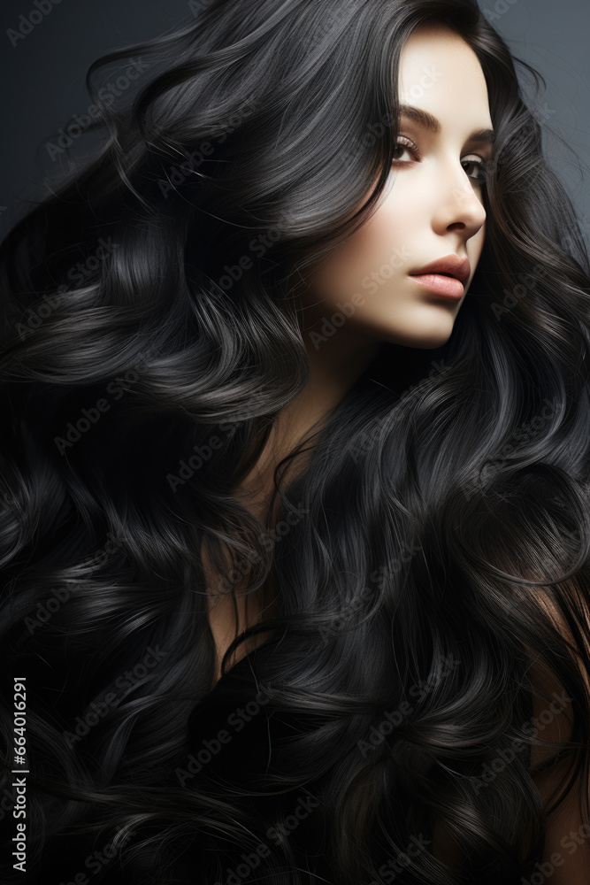 Schwarze Haare Schwarze Haare