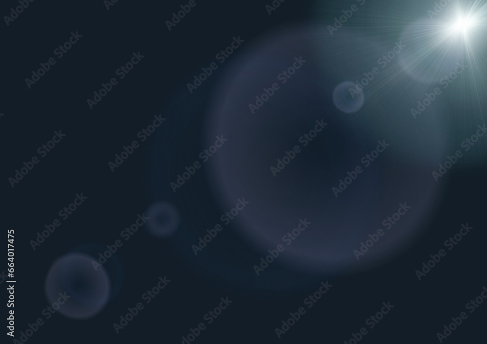 glare on a dark blue background glare on a dark blue background