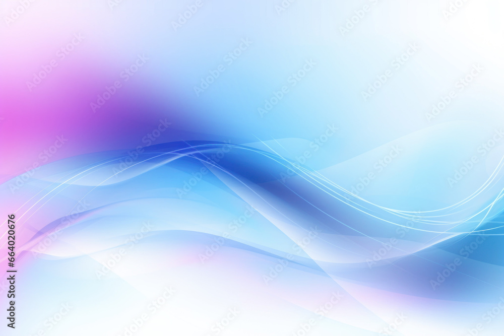 Background with smooth lines in blue and light purple gradient colors. Glowing wavy lines Background with smooth lines in blue and light purple gradient colors. Glowing wavy lines
