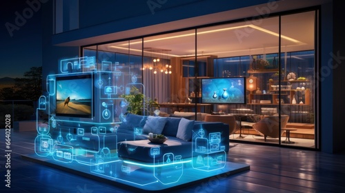 Connected Living, The IoT Revolution in Smart Homes. © ABGoni