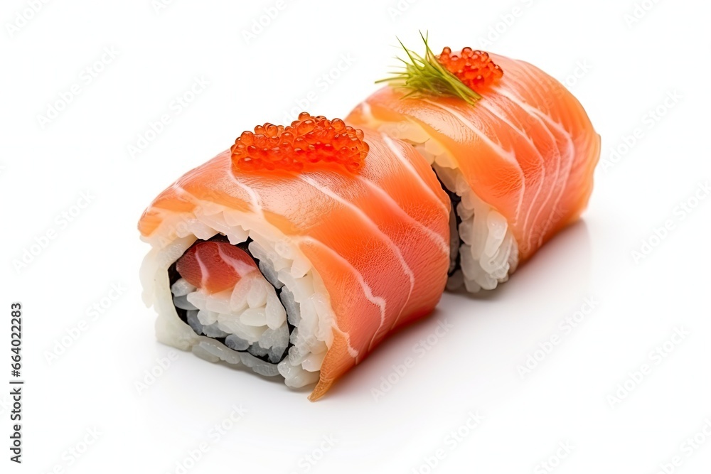 Sushi isolated on white background. Sushi isolated on white background.
