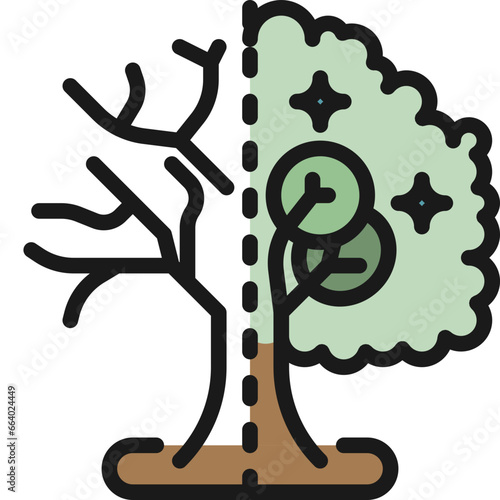 climate change color style icons