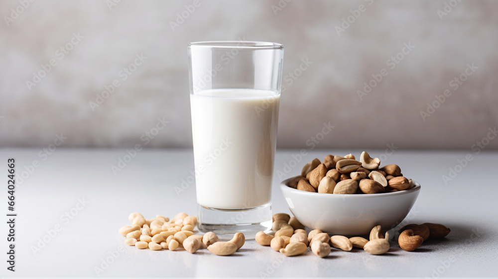 almond milk with almonds almond milk with almonds