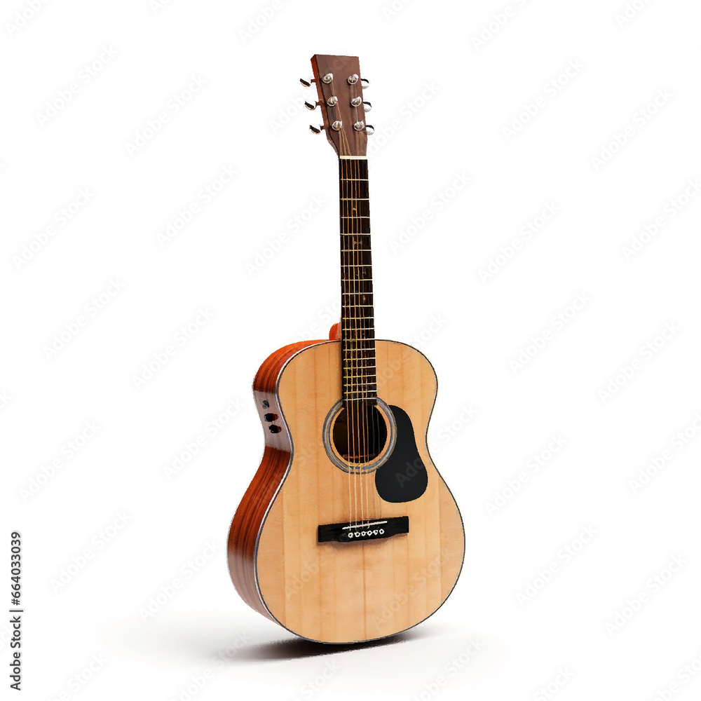 Obraz premium Acoustic Guitar Alone