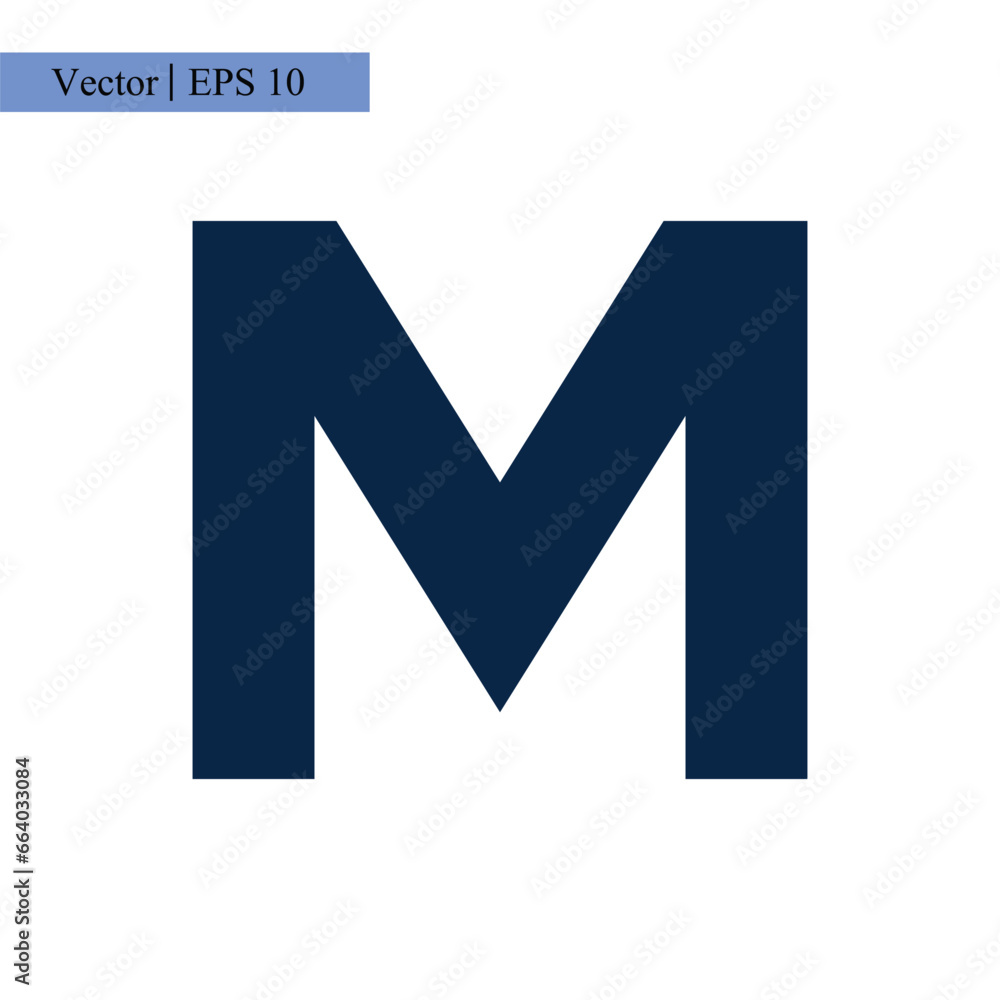Letter M icon logo design vector template illustration Letter M icon logo design vector template illustration