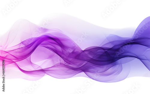 Purple Abstract Smoke Artistic Pattern on Transparent background