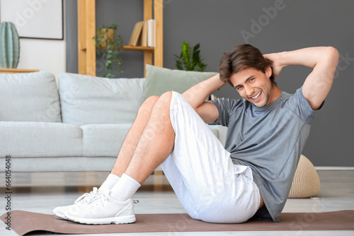 Handsome young man in sport...