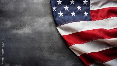 Flag USA, american memorial day