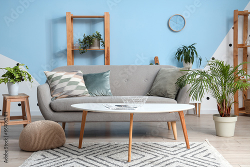 Interior of stylish living ...