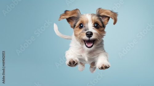 Cute dog, puppy, pet, white background