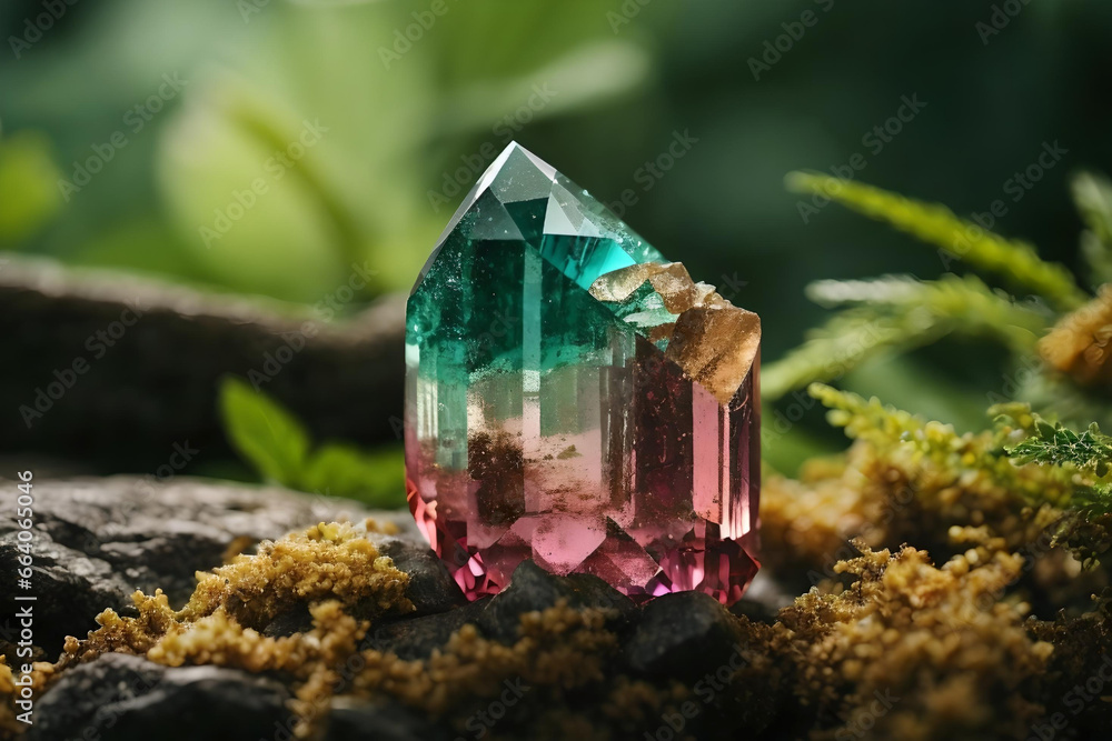 Φωτογραφία Tourmaline Tapestry: The Enchanting Spectrum of Energy and Healing