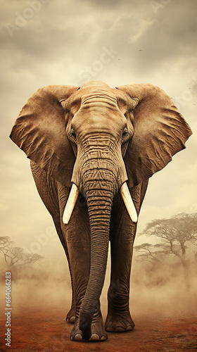 Elefante sépia  © Alexandre