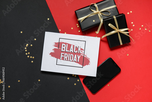 Black Friday sale greeting ...