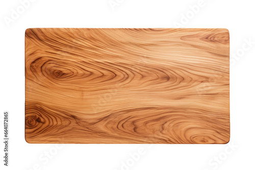 A Wooden Cutting Board Isol...