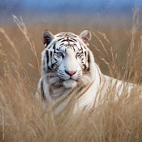 portrait of a bengal tiger