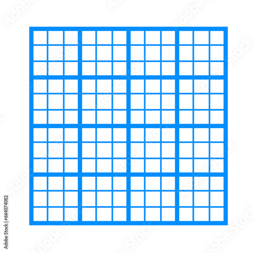 blue drawing grid element design 