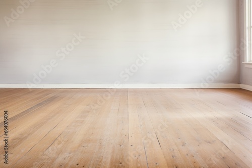 Empty room with wooden floor © Оксана Олейник