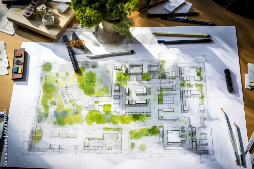 Landscape design plans